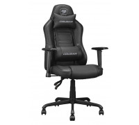 Игровое компьютерное кресло Cougar Fusion S Black,  Искусственная кожа PU AIR,  120 кг,  55*52*116 (124