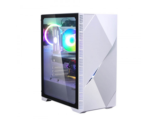 Корпус Zalman Z3 ICEBERG WHITE, Mid- Tower, E-ATX /ATX/ M-ATX / Mini-ITX, USB 3.0*2/2.0*1, HD Audio/