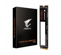 Винчестер SSD Gigabyte AORUS,  500 Gb,  AG450E500G-G,  NVMe PCI-E 4.0,  R5000Mb, s,  W4600MB, s,  M.2 2280