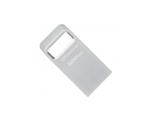 Уст-во хранения данных Kingston DataTraveler Micro,  128 Gb,  200 MB, s,  USB 3.2,  DTMC3G2, 128GB,  металл