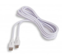 Интерфейсный кабель LDNIO LC122-C,  Type-C to Type-C,  2м,  65W,  Белый