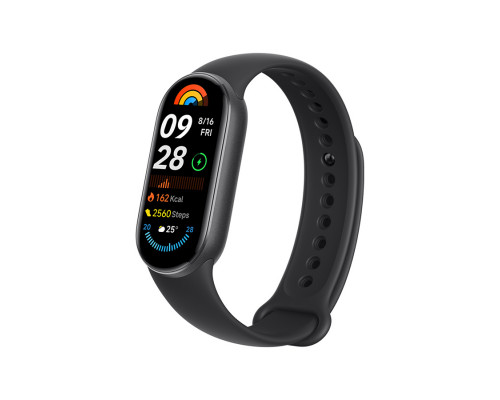 Фитнес браслет, Xiaomi, Mi Smart Band 9 Black, M2345B1 / BHR8337GL, 1.62" AMOLED, Разрешение экрана