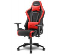 Игровое компьютерное кресло Sharkoon Skiller SGS2 Black, Red,  Дышащая тканевая поверхность,  Регулируе