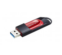 Уст-во хранения данных Apacer, AH25A, 64Gb, USB 3.1, AP64GAH25AB-1, Черный-красный