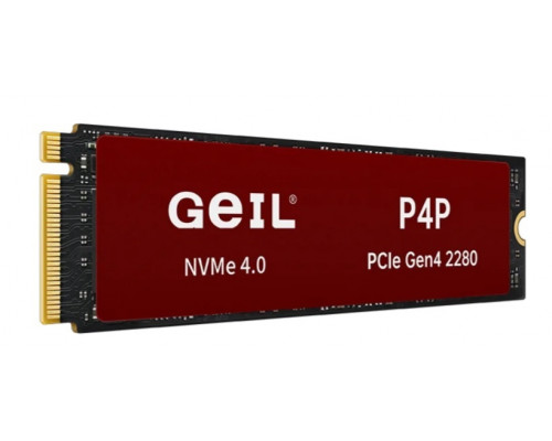 Винчестер SSD GEIL, 512 Gb, P4PDC23C512A P4P M.2 2280 PCI-E R7300MB/s W6800MB/s