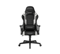 Игровое компьютерное кресло DX Racer GC, LPF132LTCLTA, NW,  Грузоподъемность 90 кг,  Эко-кожа и винил PU