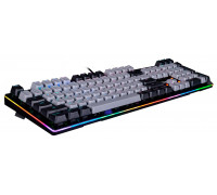 Клавиатура Bloody B828N,  игровая,  механическая,  USB,  подсветка Neon,  Анг, Рус,  чёрный