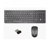 Клавиатура + Мышь Defender,  Columbia C-775,  USB,  Беспроводная 2.4G,  Анг, Рус, Каз,  Оптическая Мышь,  Че