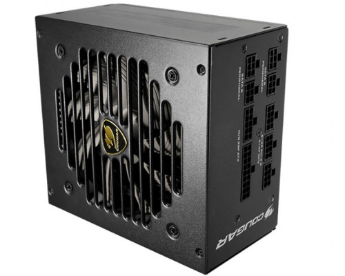 Блок питания HEC Сougar, GEX750, 750 W, 1 Fan (120 мм), 20+4 pin, PCI-E x 4, SATA x 8, IDE x 4