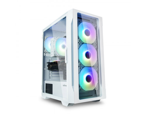 Корпус Zalman i3 NEO TG White, Mid Tower, ATX / mATX / Mini-ITX, USB 3.0*2/2.0*1, Audio/Mic, Кулер 4