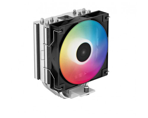 Теплоотвод Deepcool, AG400 LED R-AG400-BKLNMC-G-1, Intel 1700/1200/115х и AMD AM5/AM4, 220W, 120мм 6