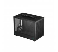 Корпус Deepcool,  CH160 R-CH160-BKNGI0-G-1,  Mini-ITX,  Type-C*1, 3.0*2,  HD-Audio,  Высота процессорного