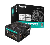 Блок питания HuntKey,  ECO750,  750 W,  1 Fan (120 мм),  20+4 pin,  2*4+4pin,  PCI-E x 2,  SATA x 3,  IDE x