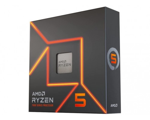 Процессор AMD Ryzen 5 7600, 3,8ГГц (5,1ГГц Turbo) Raphael Ridge 6-ядер 12 потоков, 4MB L2, 16MB BOX