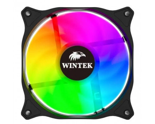 Вентилятор Wintek M11-B-12 ARGB, 120mm, 1100rpm, Black, 6pin