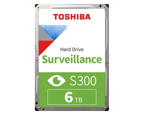 Винчестер Toshiba, 6 Tb, HDWT860UZSVA S300, 128 Mb, SATA 6Gb/s, 5400 Rpm, 3.5"