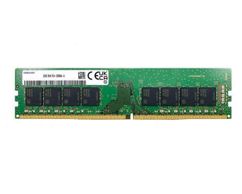 Оперативная память Samsung 32 Gb, DDR4, 3200Mhz/PC4-25600, M378A4G43AB2-CWED0, CL21, 1.2V