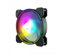 Вентилятор Wintek DS1251-II-03,  120mm,  1200rpm,  23 db,  16 LED Ring RGB,  6 pin