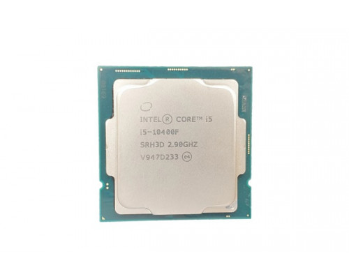 Процессор Intel Core i5-10400F, 2.9 Ghz, S-1200, L3 cache: 12 mb, Comet Lake, 14nm, 6 ядер, 65Вт, OEM