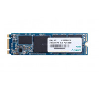 Винчестер SSD Apacer AS2280P4, 512Gb, NVMe M2, R2100 Mb/s, W1500 Mb/s, AP512GAS2280P4-1, PCIe 3.0 x2