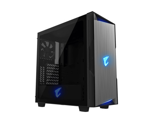 Корпус Gigabyte AORUS C300 GLASS (GB-AC300G) 4719331551223, ATX/Micro ATX, 2*USB3.0, 1*USB3.1 Type-C