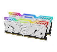 Оперативная память GEIL 32 Gb kit (16Gbx2),  DDR5,  Polaris RGB GOSW532GB6400C38ADC White,  6400Mhz, PC5