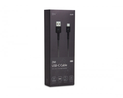 Интерфейсный кабель  Xiaomi,  ZMI AL401,  Type-C, 100 cm,  Черный