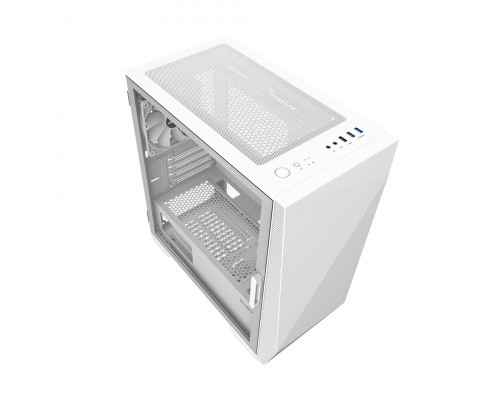 Корпус Zalman Z1 ICEBERG WHITE, Mini-Tower, mATX / Mini-ITX, USB 3.0*1/2.0*2, HD Audio/Mic, Кулер 3*