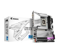 Мат. плата Gigabyte Z790 AORUS ELITE AX ICE,  S-1700,  Intel Z790,  4xDDR5,  6xSATA3,  4xM.2,  Raid,  1xHDM