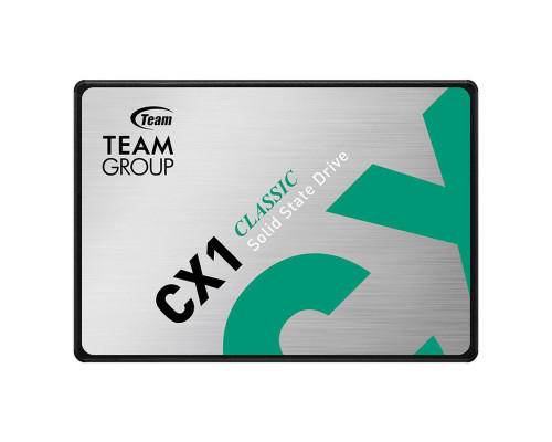 Винчестер SSD TeamGroup CX1, 480GB, 2.5” SATA3 R530Mb/s, W430MB/s T253X5480G0C101