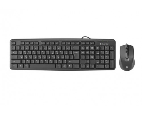Клавиатура + Мышь Nomad, Dacota C-270, USB, Анг, Рус, Каз, Оптическая Мышь, Черный